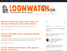 Tablet Screenshot of loonwatch.com